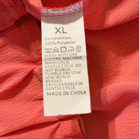 Elegant Women’s Sleeveless Short Set XL Polyester Lightweight Watermelon Pink - Picture 9 of 15